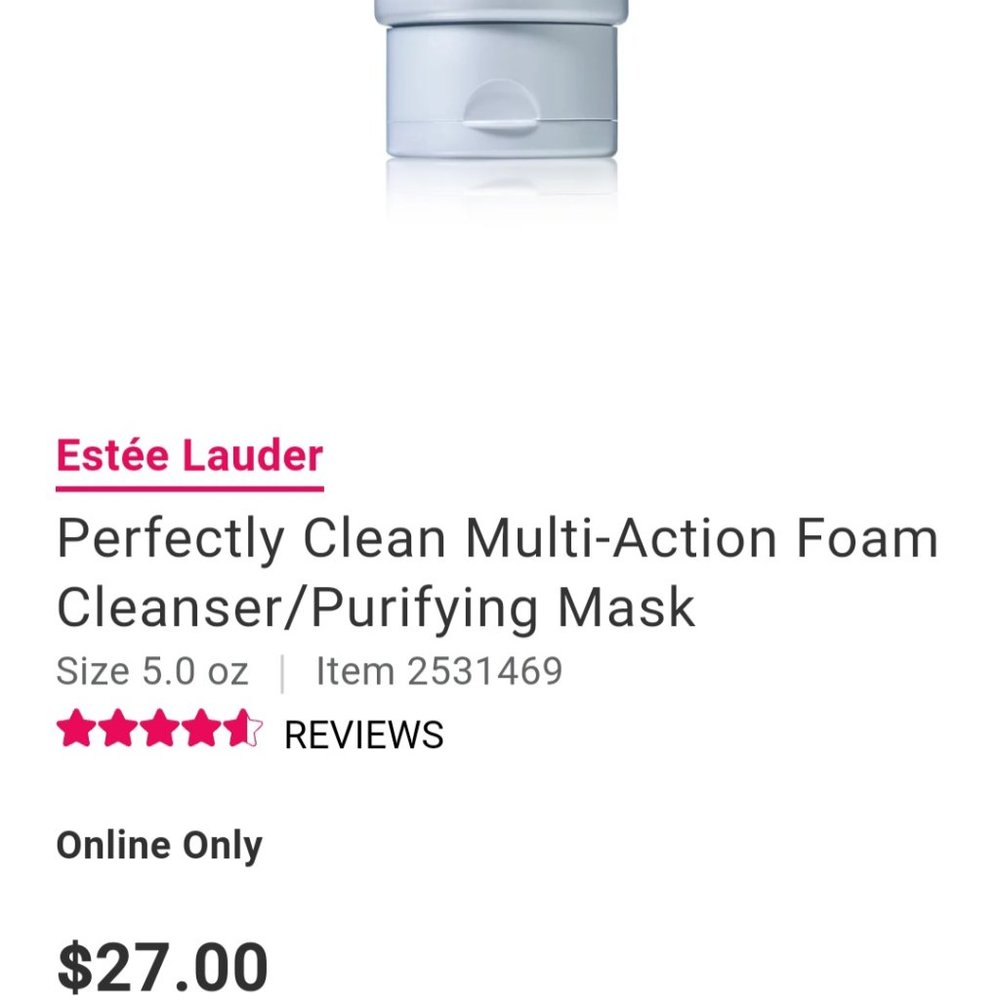 Estée Lauder Foam Cleanser/Purifying Mask NEW! - Picture 3 of 9